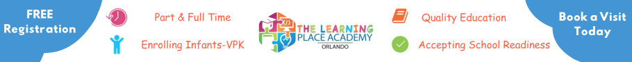Check out The Learning Place Academy for your child care needs.  Now Enrolling.