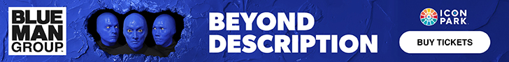 Get tickets to Blue Man Group at ICON Park