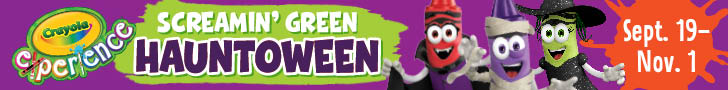 Crayola Experience Screamin Green Hauntoween