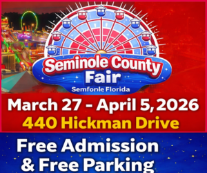 Don't miss the Seminole County Fair March 27th-April 5th!