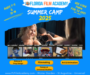 Check out Florida Film Academy's Summer Camps for kids & teens!