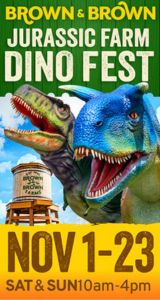 Brown's Adventure Farm Jurassic Farm 2025