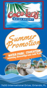Enjoy Coco Key Water Park & Resort this summer and save with code:  FLGA