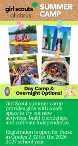 Don't miss Girl Scouts of Citrus Summer Camp