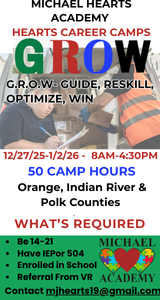 Check out Michael Hearts Academy Winter Break Camp!