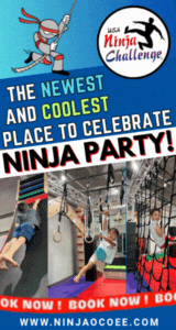 Make your child’s birthday an unforgettable adventure with a USA Ninja Challenge Party!
