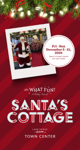 Oh, What Fun! Holiday Festival returns to Lake Nona Town Center, December 5-21, bringing seasonal magic on select nights