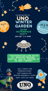 Get ready to BLAST OFF into a galaxy of fun at our Elio Outer space Party 