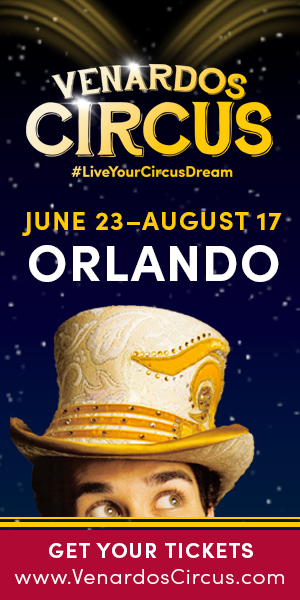 Get your tickets for Venardos Circus at Westgate Resort, June 23-August 17th!