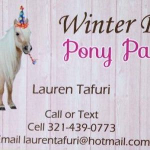Winter Park Pony Parties