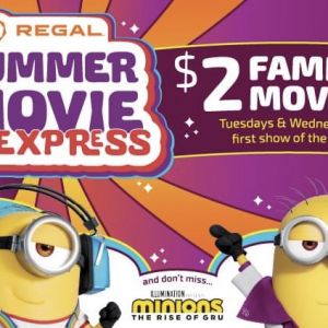Regal Cinema's Summer Movie Express