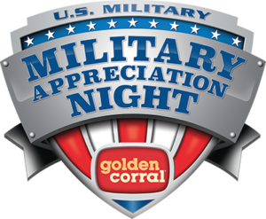 Golden Corral's Military Appreciation Night