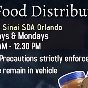 Mt. Sinai SDA's Food Distribution