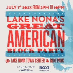 Lake Nona's Great American Block Party