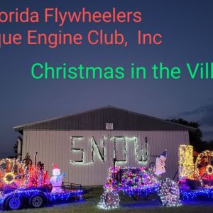 Florida Flywheelers Christmas in the Village