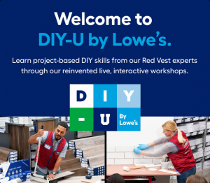 Lowe's DIY Kids Workshops