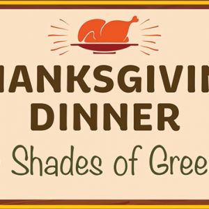Shades of Green Thanksgiving Buffet