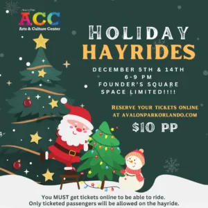 Avalon Park's Holiday Hay Rides