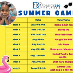 Dance 360 Orlando Summer Camp