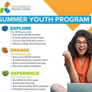 CareerSource’s Summer Youth Program