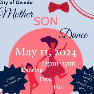 City of Oviedo's Mother Son Dance