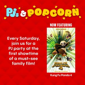 Cinemark's PJ's and Popcorn Family Movie Night