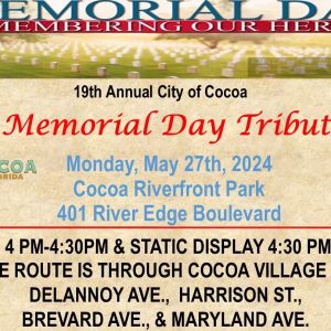 City of Cocoa's Memorial Day Parade