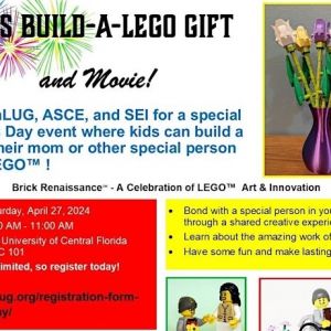 RenLUG's Kids Build-A-LEGO Gift & Movie