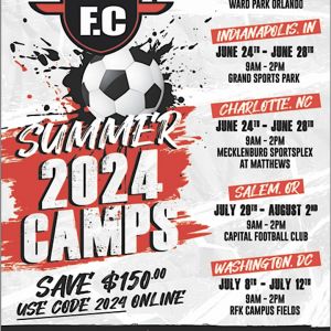 Sweat FCs Summer Camp