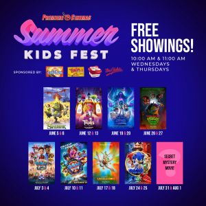 Orlando Premiere Cinemas FREE Summer Kids Movies