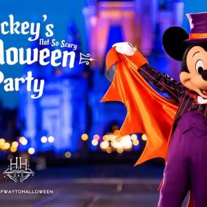 Disney Magic Kingdom's Not-So-Scary Halloween Party