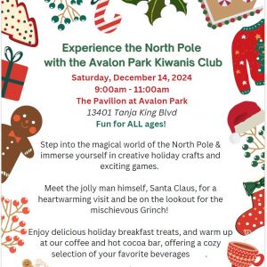 Avalon Park Kiwanis Club's North Pole Event