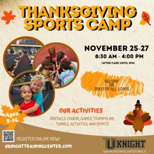 UKnight Training Center's Thanksgiving Camp