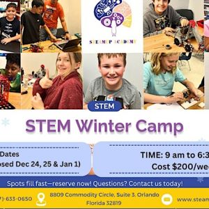 SteamUp Academy's Winter Break Camp