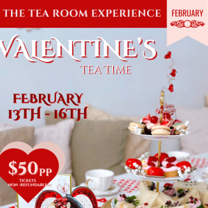 Tea Room Experience's Valentine Tea Time