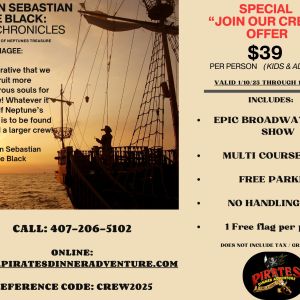 Pirates Dinner Adventure's $39 Special