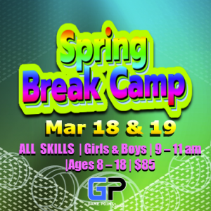 Game Point Volleyball's Spring Break Camp