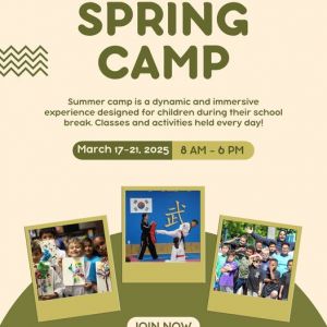 Tiger Martial Arts Spring Break Camps