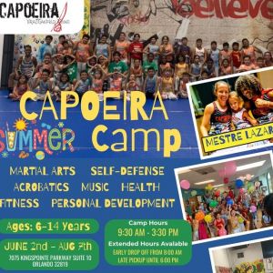 Capoeira Martial Arts Summer Camp