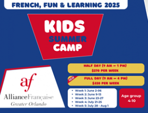 Alliance Francaise's French Summer Camp