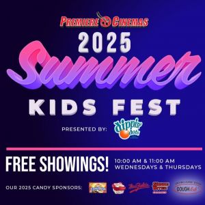Orlando Premiere Cinemas FREE Summer Kids Movies