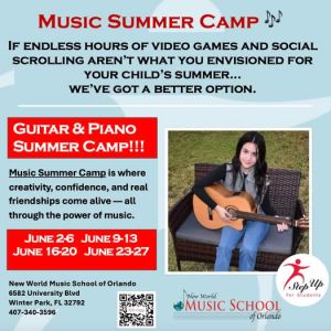 New World Music School Summer Camp