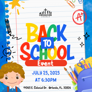 Crossover Church's Back to School Event