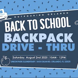 Outpouring Orlando's Back to School Event