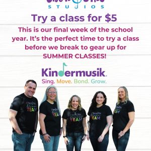 $5 Grow and Sing Studios Preview Class