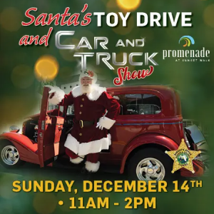Sunset Walk's Toy Drive with Santa