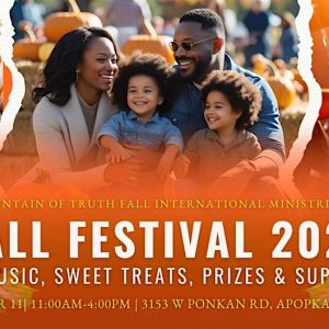 Fountain of Truth's Fall Festival