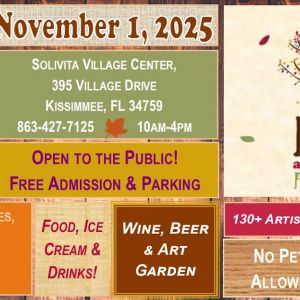 Solivita Fall Arts & Crafts Festival