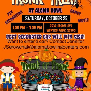 Aloma Bowl's Trunk or Treat