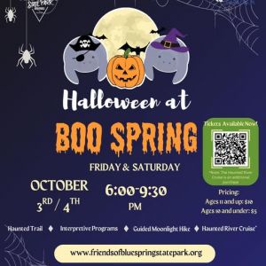 Blue Spring State Park Halloween Events